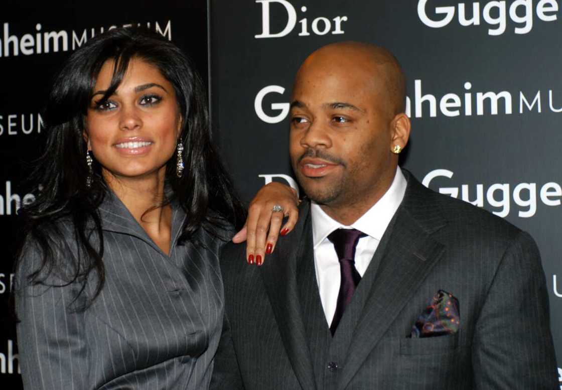 Rachel Roy (L) and Damon Dash (R)