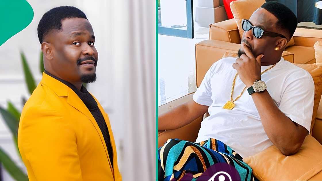 Nollywood star Zubby Michael brags about being the richest actor in Africa. Nollywood star Zubby Michael brags about being the richest actor in Africa.