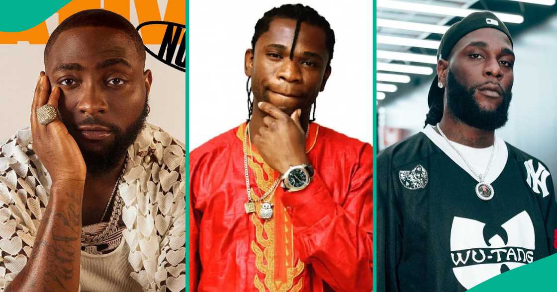 Speed Darlington speaks about Davido and Burna Boy.