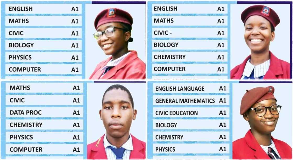 Students of Deeper Life High School who did well in NECO.