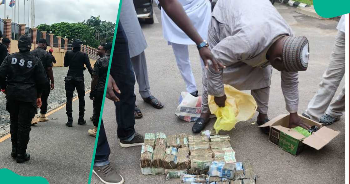 Jami'an DSS sun yi kamu a Kaduna.