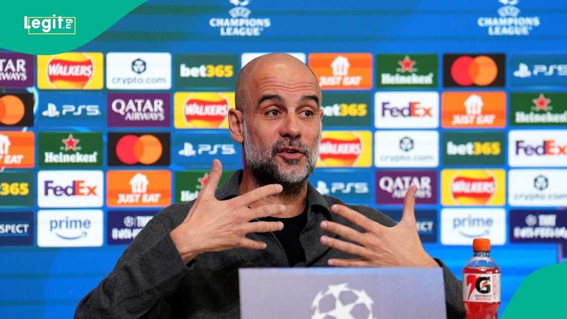 Pep Guardiola, UEFA, Champions League, Real Madrid, Manchester City, Football.