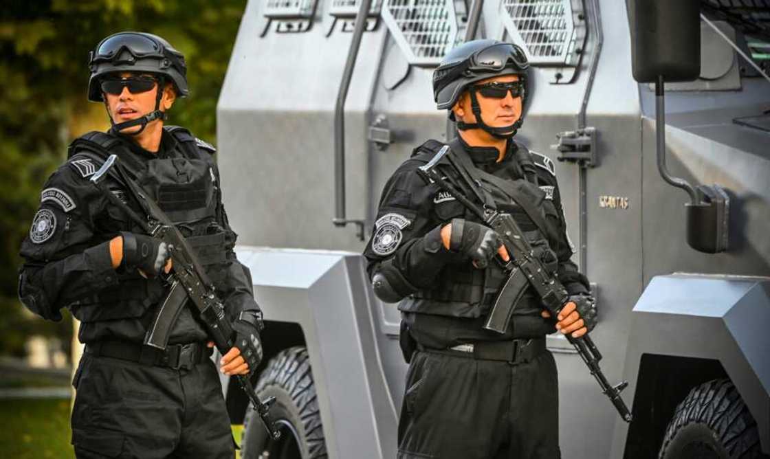Security was tight in Samarkand ahead of the Shanghai Cooperation Organisation (SCO) summit on Thursday and Friday Security was tight in Samarkand ahead of the Shanghai Cooperation Organisation (SCO) summit on Thursday and Friday