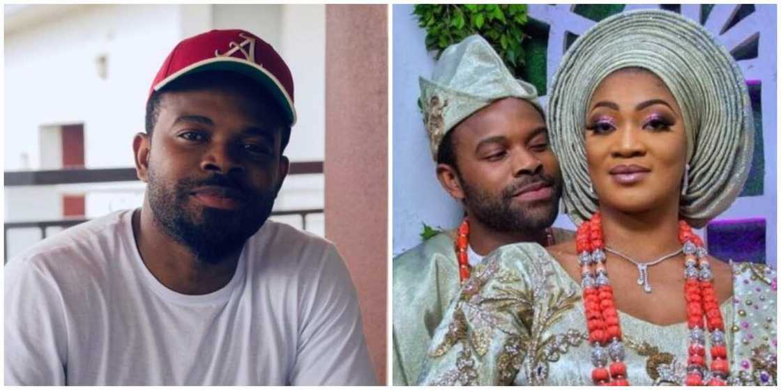 Actor Gabriel Afolayan Breaks Silence on Breakup Rumour, Says 'Marriage is Intact'