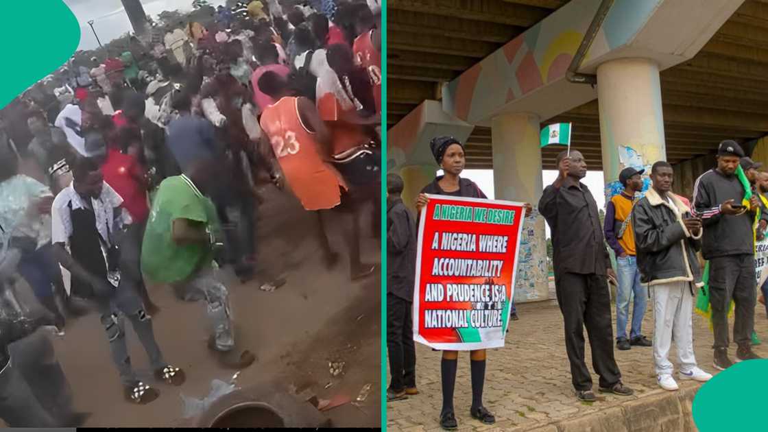 Nigerians protest against hardship