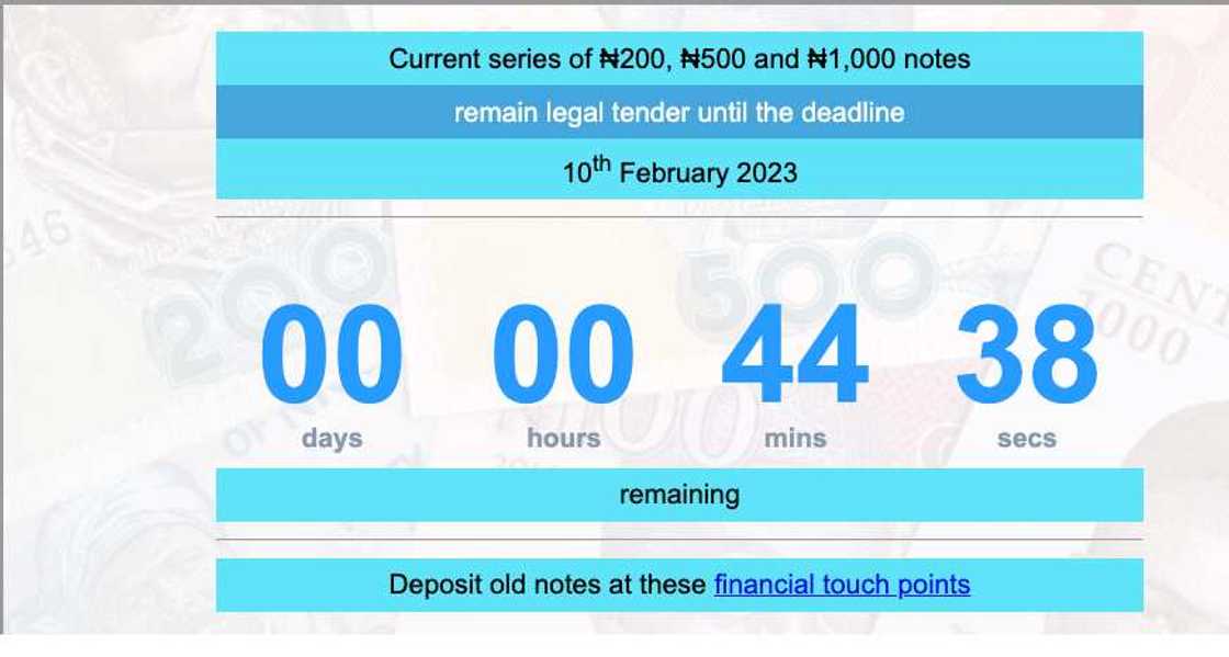 new naira notes countdown new naira notes countdown