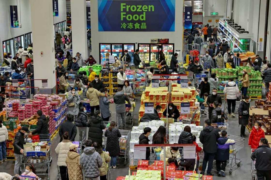 China has set an economic growth target of 'around five percent' for 2023 China has set an economic growth target of 'around five percent' for 2023