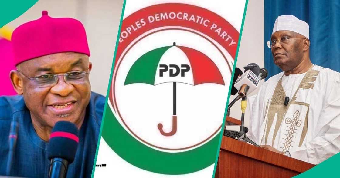 Atiku Abubakar and David Mark, alongside other senior politicians, have described the PDP as a shadow of its former self and urged members to act decisively. Atiku Abubakar and David Mark, alongside other senior politicians, have described the PDP as a shadow of its former self and urged members to act decisively.