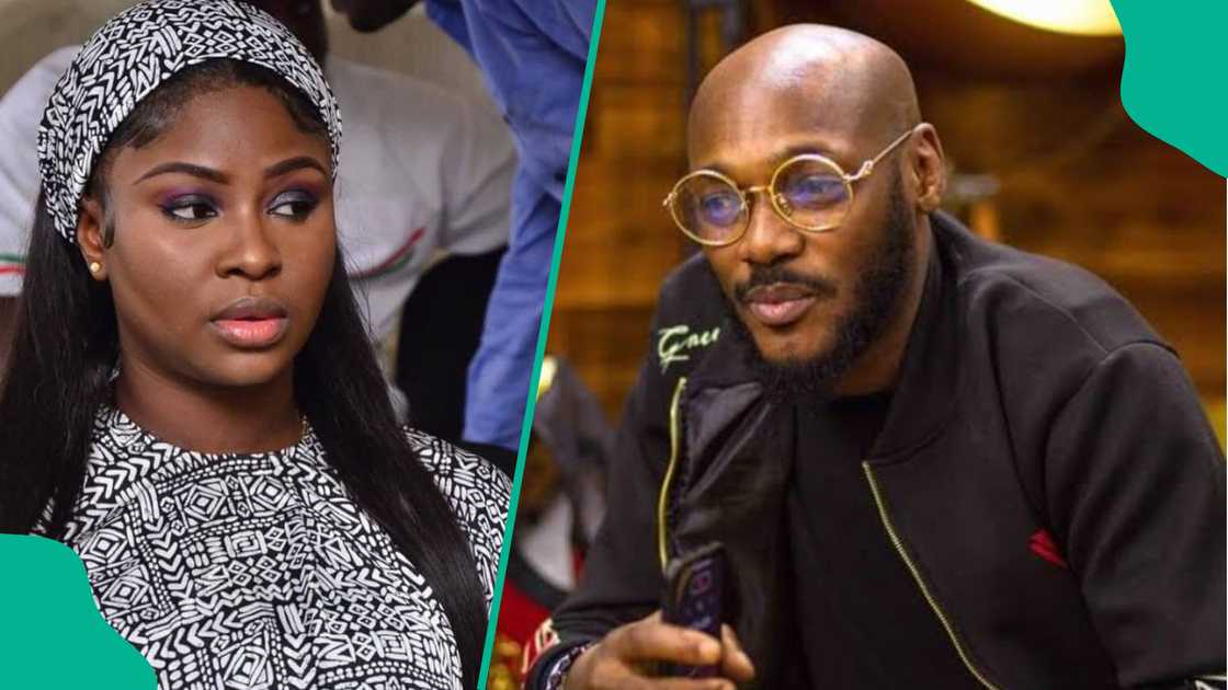 Natasha and 2Baba at a dinner party. Natasha and 2Baba at a dinner party.