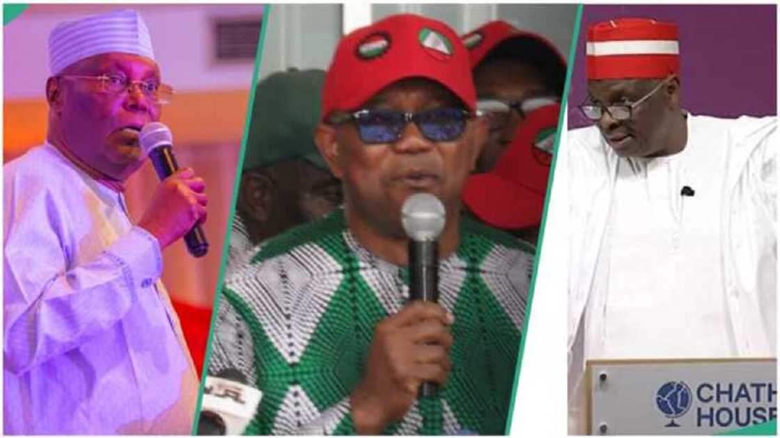 Atiku, Obi da Kwankwaso suna shirin kafa babbar jam'iyya