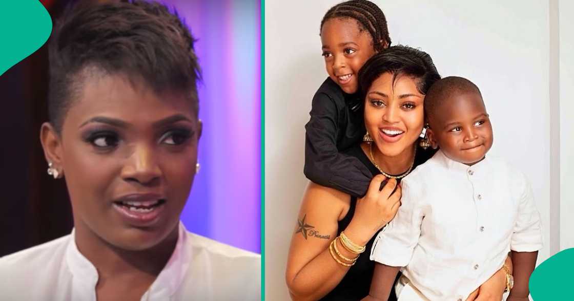 Annie Idibia pens a touching birthday message to Regina Daniels’ sons. Annie Idibia pens a touching birthday message to Regina Daniels’ sons.