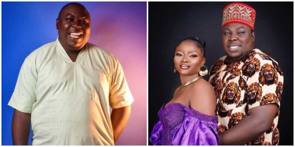 Photos of Emeka Okoye and his fiancee. Photos of Emeka Okoye and his fiancee.