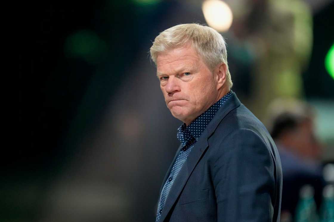 Oliver Kahn of Bayern München looks on during the DFL General Assembly