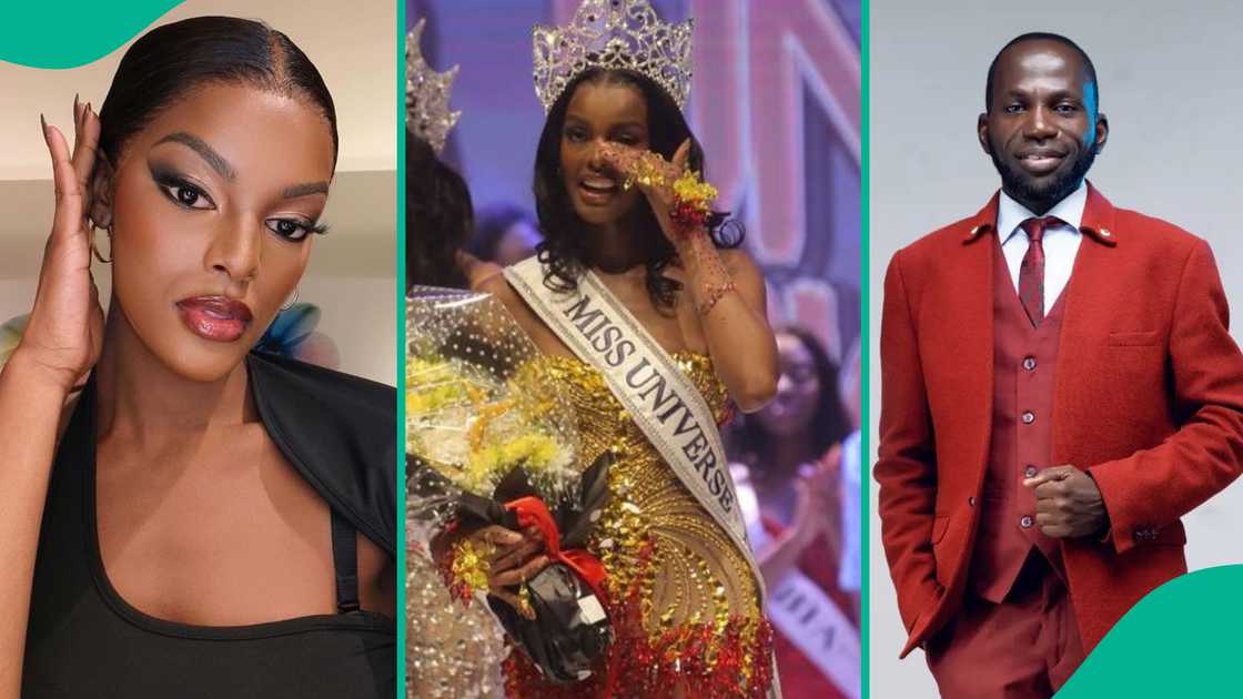 Chidimma Adetshina wins Miss Universe Nigeria. Chidimma Adetshina wins Miss Universe Nigeria.