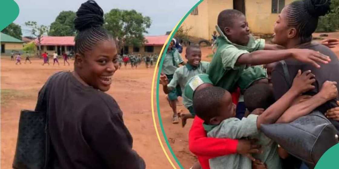 Students reunite with teacher Students reunite with teacher