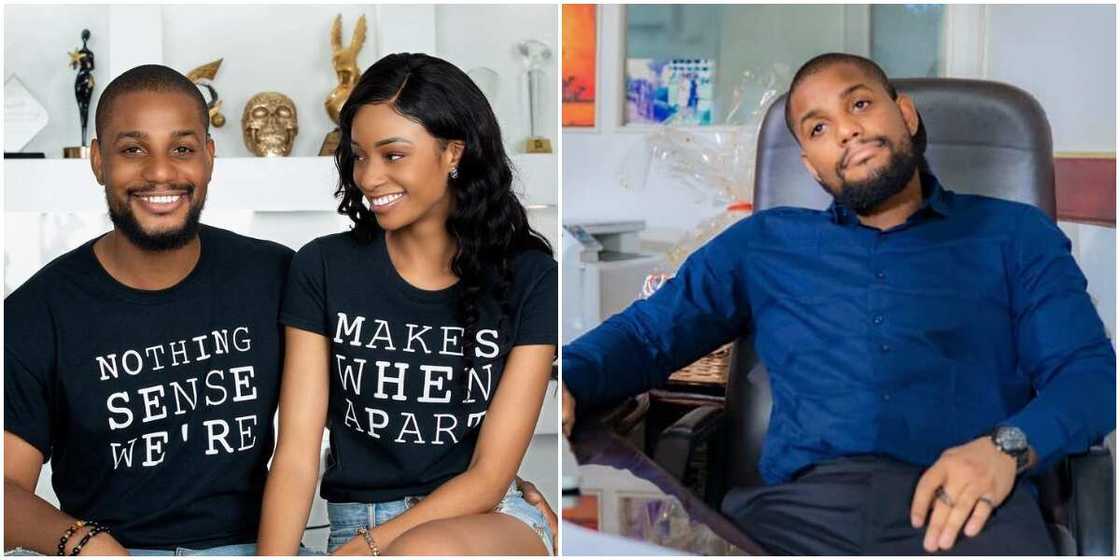 Alexx Ekubo and ex-fiancee Fancy Acholonu Alexx Ekubo and ex-fiancee Fancy Acholonu