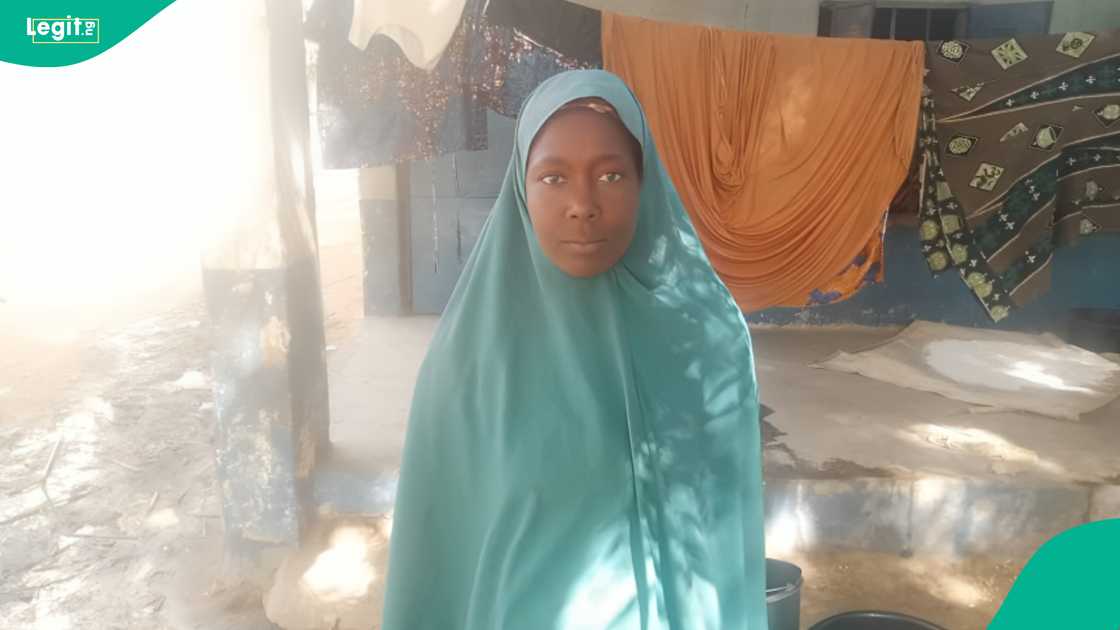 Basira Salihu had lived in the camp for over five years, enduring extreme weather.