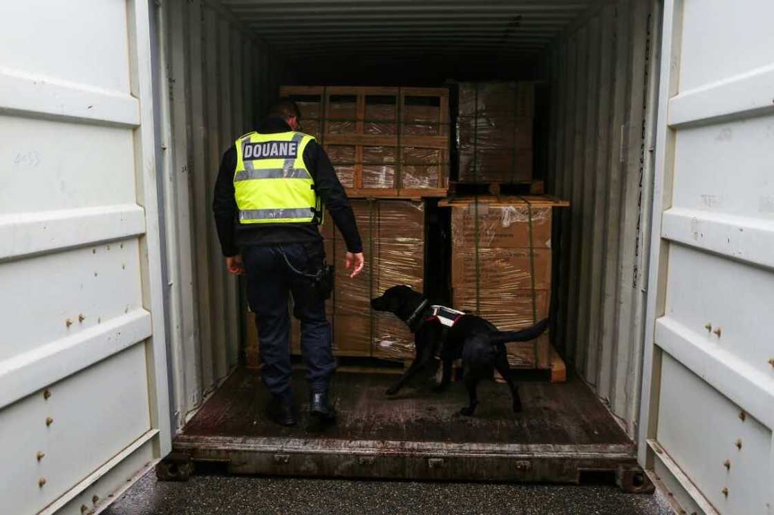 Sniffing out drugs: cocaine seizures have rocketed in the French port of Le Havre Sniffing out drugs: cocaine seizures have rocketed in the French port of Le Havre