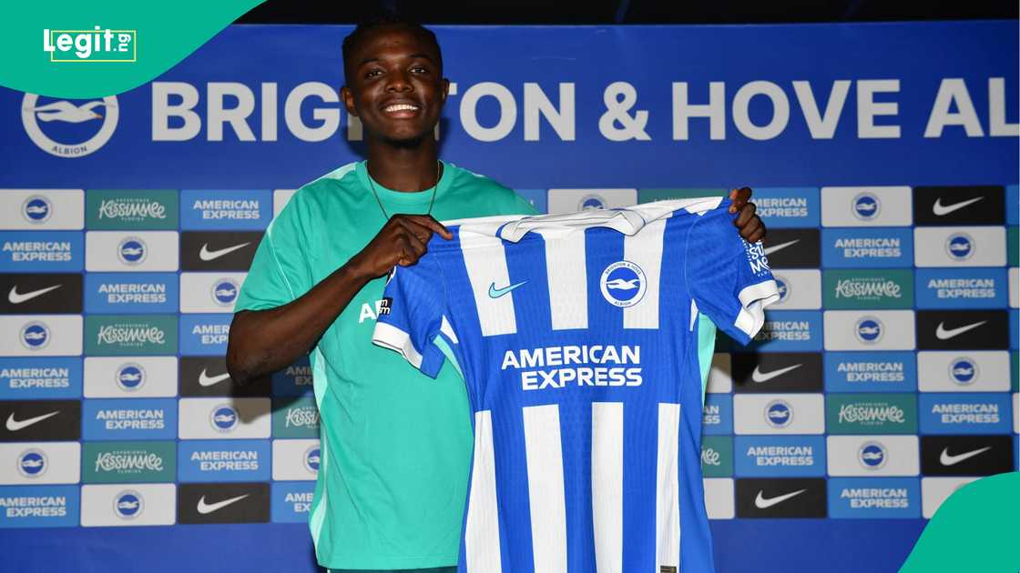 From Kaduna to Premier League: Nigerians Rejoice Wonderkid Shock Move to Brighton. Photo by Brighton & Hove Albion From Kaduna to Premier League: Nigerians Rejoice Wonderkid Shock Move to Brighton. Photo by Brighton & Hove Albion