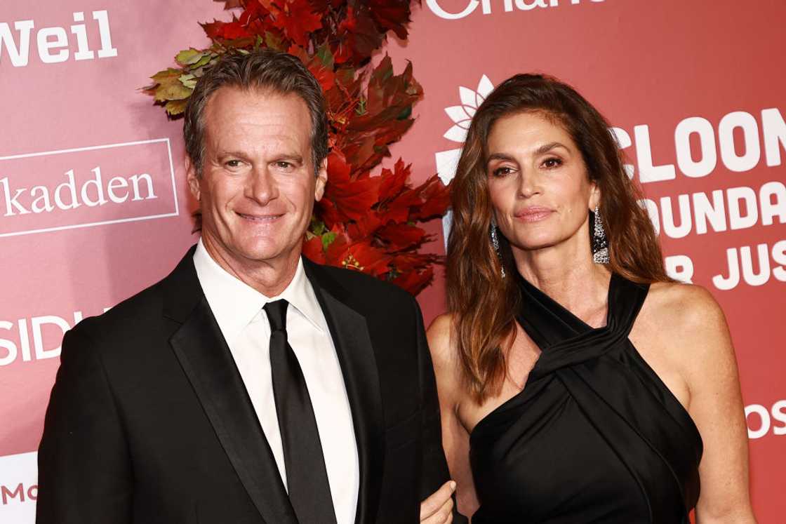 Rande Gerber and Cindy Crawford in New York City. Rande Gerber and Cindy Crawford in New York City.