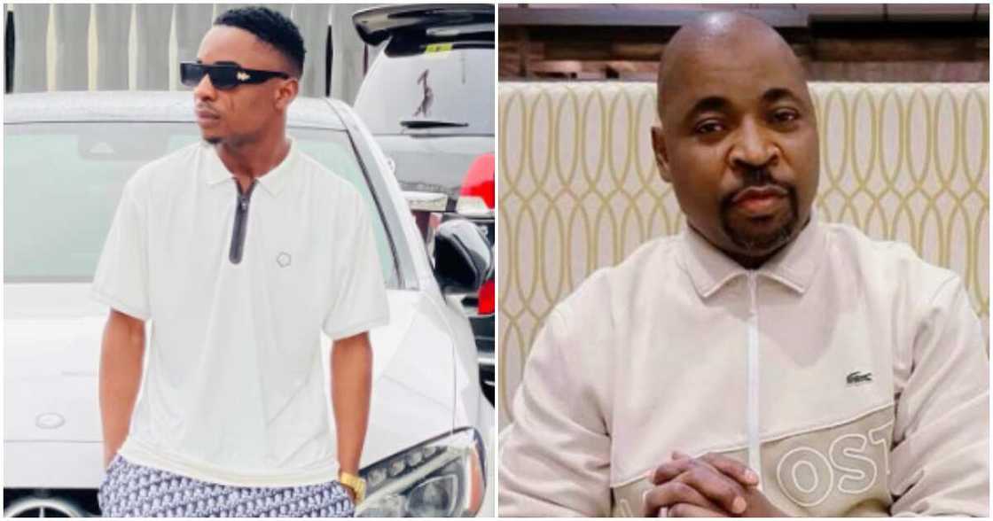 MC Oluomo's son begs men to marry just one wife MC Oluomo's son begs men to marry just one wife