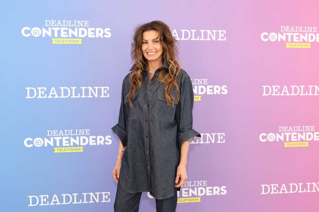 Actor Faith Hill at Paramount Studios in Los Angeles, California Actor Faith Hill at Paramount Studios in Los Angeles, California