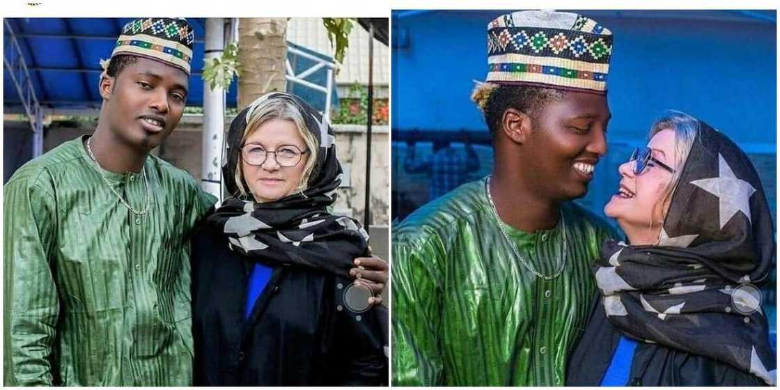 Cute Photos of a Nigerian Man and His Beautiful German Wife Hausa People Can't stop Talking about Cute Photos of a Nigerian Man and His Beautiful German Wife Hausa People Can't stop Talking about