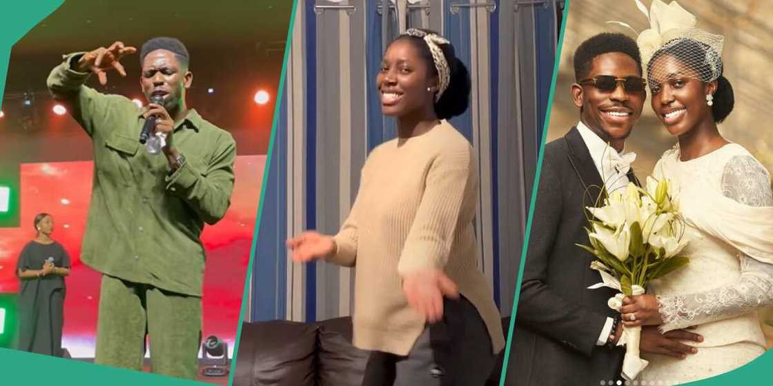 Moses bliss' concert in Ghana after traditional wedding with Marie Moses bliss' concert in Ghana after traditional wedding with Marie