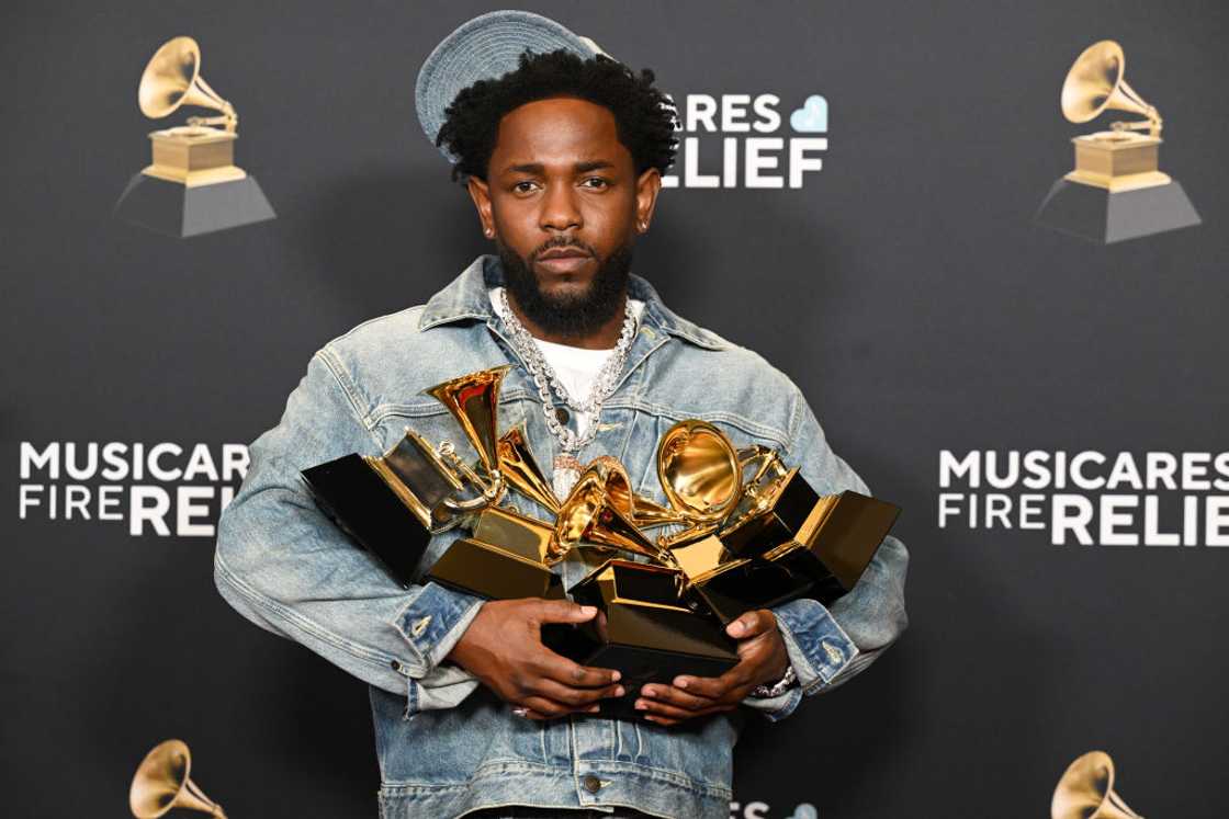 Kendrick Lamar in Los Angeles, California. Kendrick Lamar in Los Angeles, California.