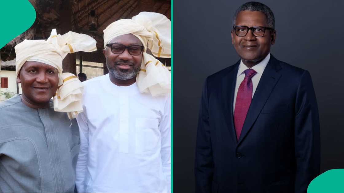 Femi Otedola celebrates Dangote's 68th birthday. Femi Otedola celebrates Dangote's 68th birthday.