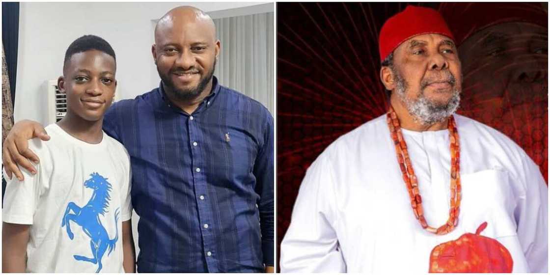 Yul Edochie ad son Kambili, Pete Edochie