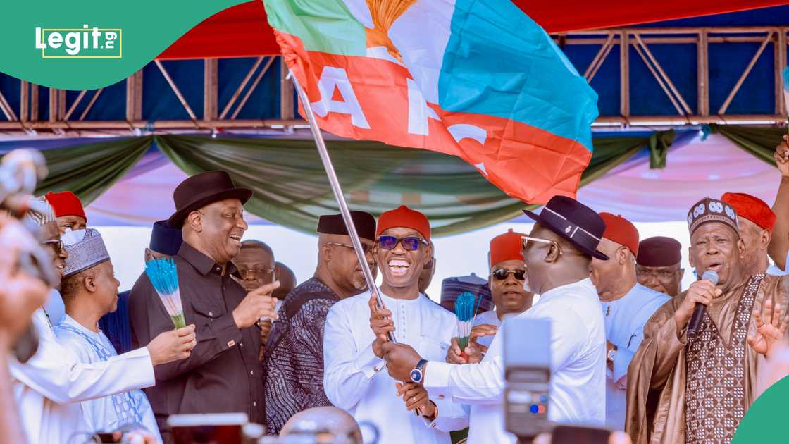 Defection: Delta governor, Okowa welcomed into the APC Defection: Delta governor, Okowa welcomed into the APC