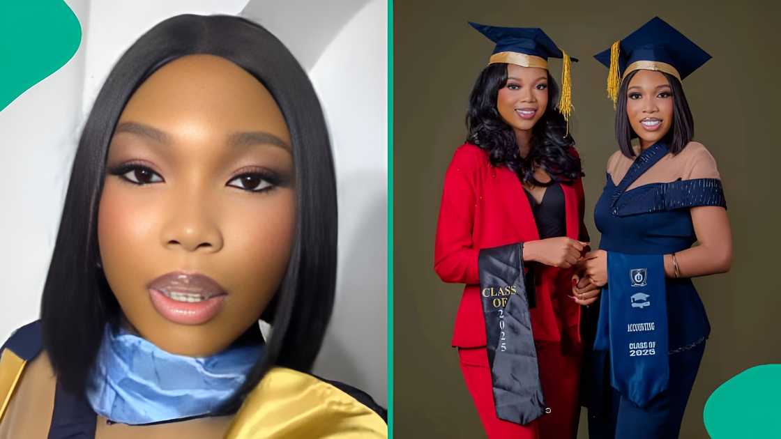 Sisters celebrate milestone as they graduate together from UNIDEL Sisters celebrate milestone as they graduate together from UNIDEL