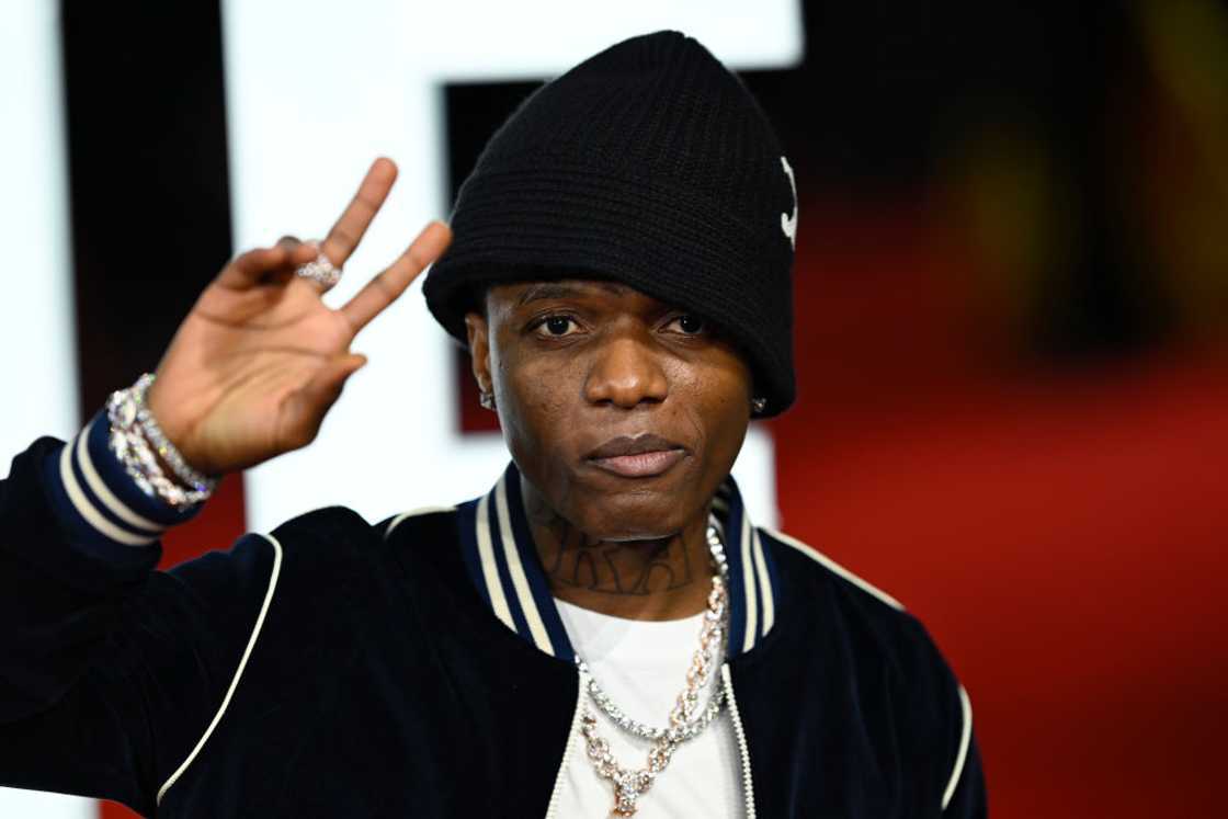 Wizkid attends the UK Premiere of "Bob Marley: One Love"