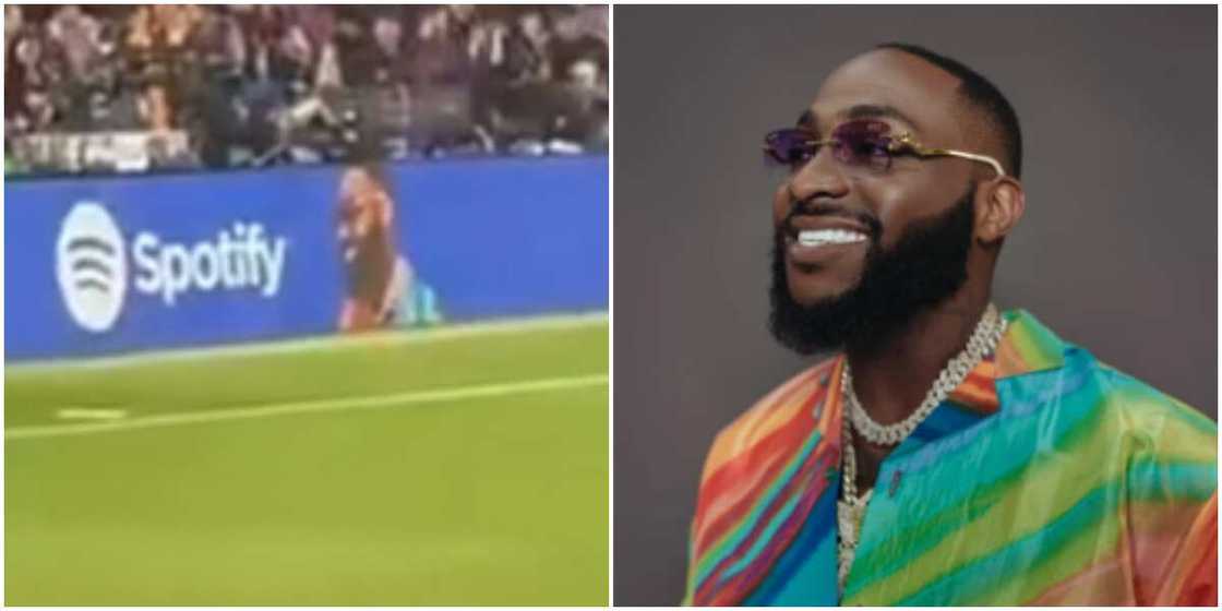 Davido's Timeless spotted at FC Barcelona match, Davido on Spotify