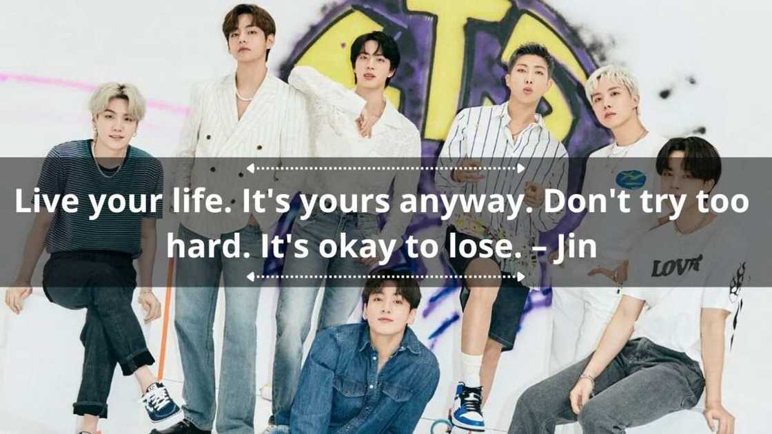 bts quotes and lyrics