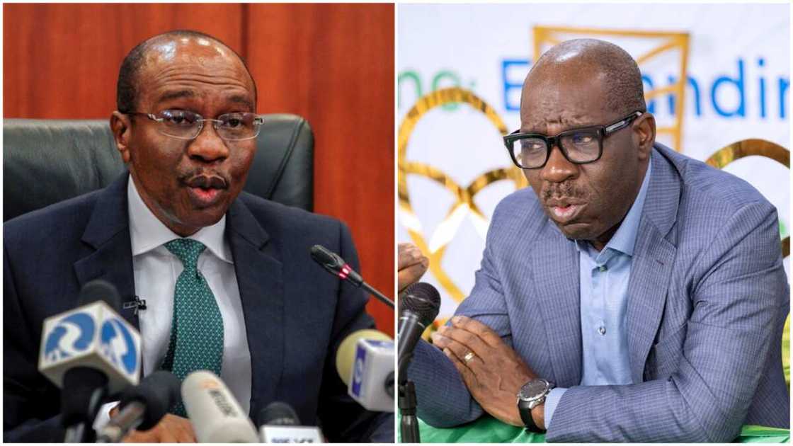 Naira Notes Redesign/CBN governor Emefiele/Governor Obaseki/2023 General Elections Naira Notes Redesign/CBN governor Emefiele/Governor Obaseki/2023 General Elections