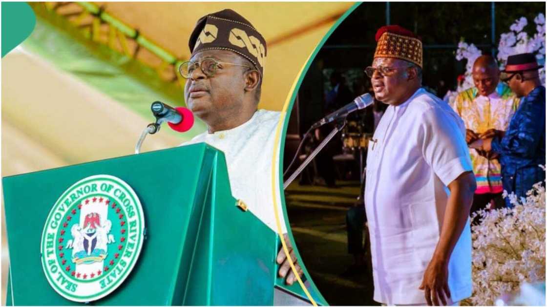 Bassey Otu, the governor of Cross River state, has declared opened the 2024 Calabar Cultural Festival at the state capital. Bassey Otu, the governor of Cross River state, has declared opened the 2024 Calabar Cultural Festival at the state capital.