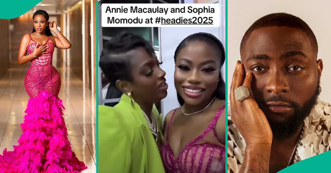 Sophia Momodu dazzles in glamorous outfit at 2025 Headies Awards, meets Annie Idibia Sophia Momodu dazzles in glamorous outfit at 2025 Headies Awards, meets Annie Idibia