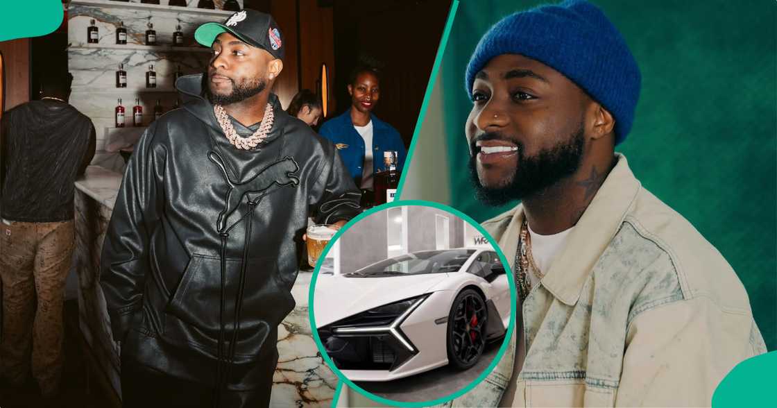 Davido adds a Lamborghini Revuelto to his garage. Davido adds a Lamborghini Revuelto to his garage.