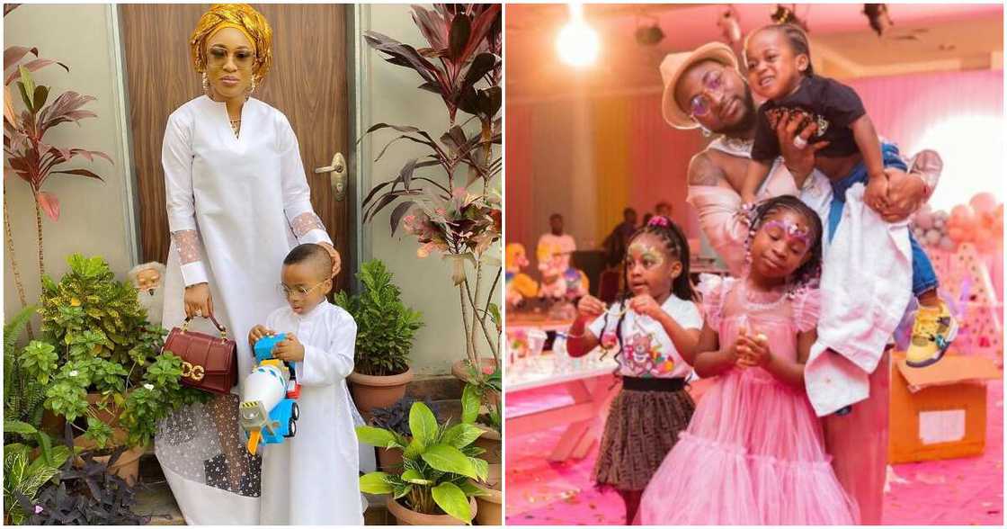 Tonto Dikeh and son 'ikebe' video trends online. Tonto Dikeh and son 'ikebe' video trends online.