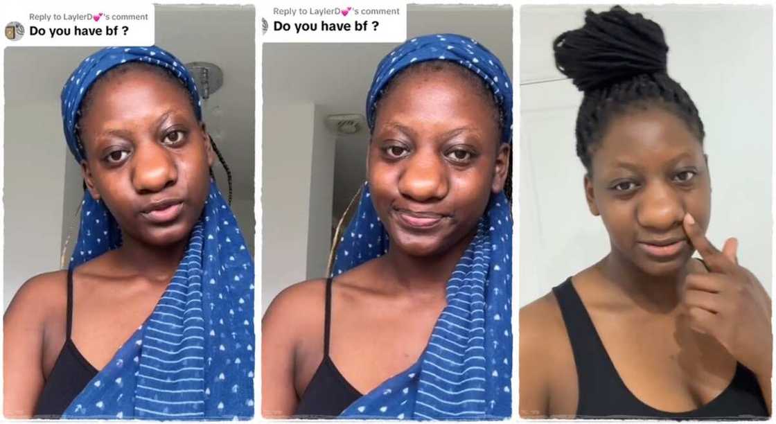 Lady laments on TikTok that no man wants to date her. Lady laments on TikTok that no man wants to date her.