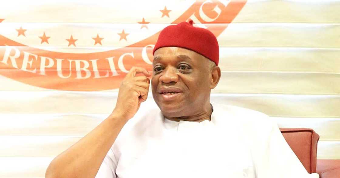Sen. Orji Uzor Kalu Sen. Orji Uzor Kalu