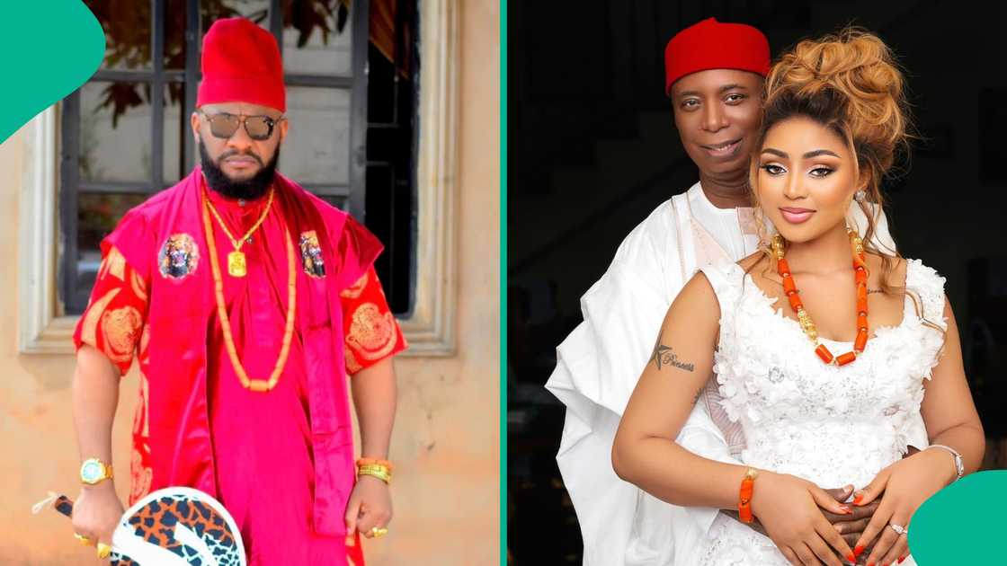 Yul Edochie makes cryptic post amid Regina Daniels' IG deactivation