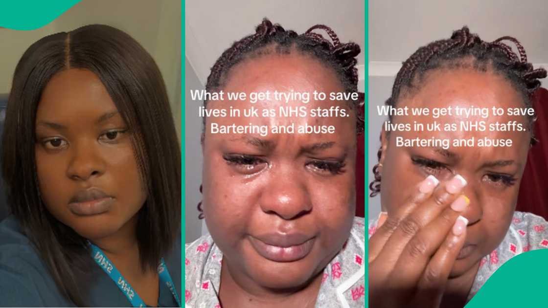 Nigerian healthcare worker in UK sheds tears after being attacked by patient