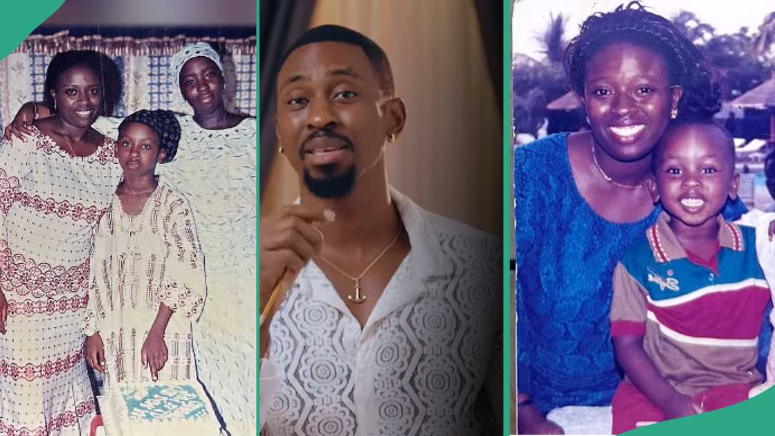 BBNaija's Saga remembers late mum. BBNaija's Saga remembers late mum.