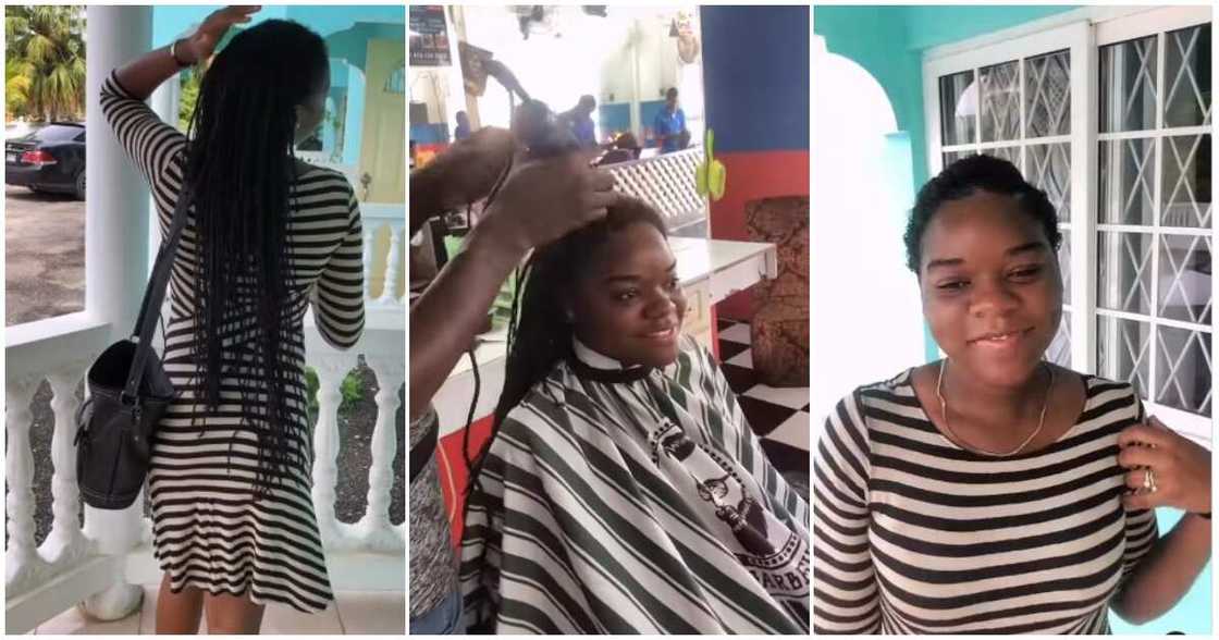 Jamaican woman, man and wife, dread of 12 years Jamaican woman, man and wife, dread of 12 years