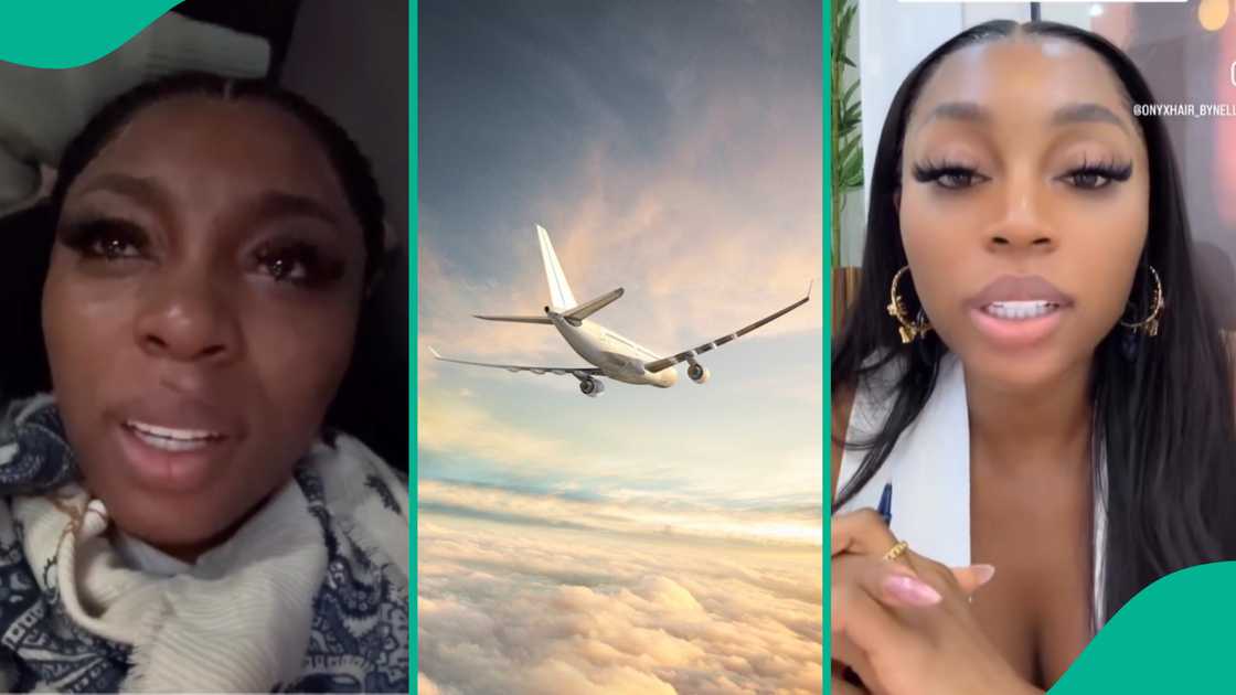 Nigerian woman deported from America. Nigerian woman deported from America.