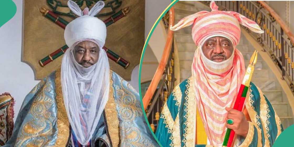 Police displace hunters guarding Emir Sanusi II Police displace hunters guarding Emir Sanusi II