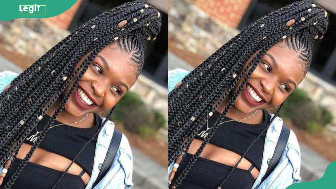 Ghana weaving Shuku hairstyles Ghana weaving Shuku hairstyles